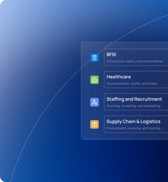 Dashboard showcasing Active Agent Workflow